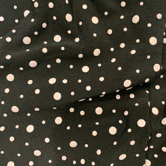 Classic A Line dress! Polka dot! Knee length! - Picture 3 of 4